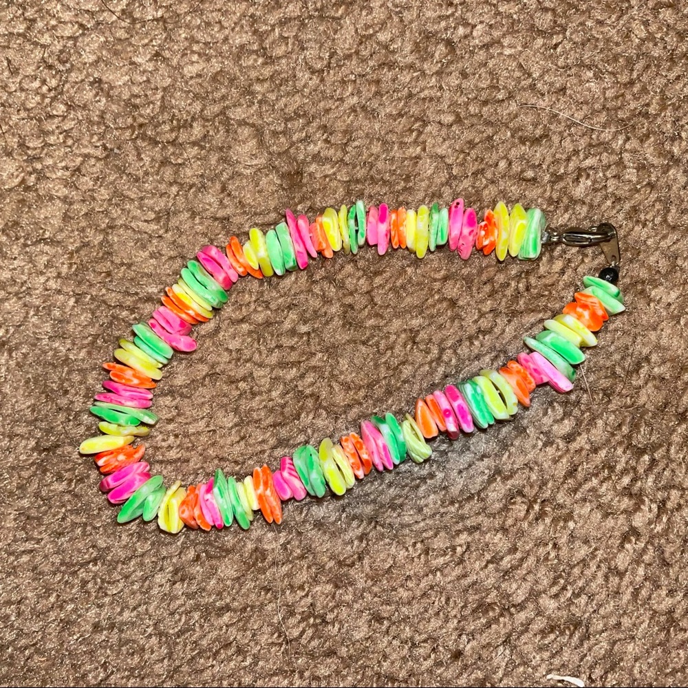 4/$12🌈 shell anklet - Picture 2 of 2